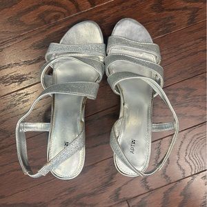Silver Apt 9 Women’s Heels